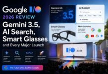Google I/O 2026 Review: Gemini 3.5, AI Search, Smart Glasses and Every Major Launch Google I/O 2026 Review