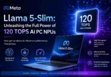 Meta’s Llama 5-Slim: Unleashing the Full Power of 120 TOPS AI PC NPUs Meta’s Llama 5-Slim