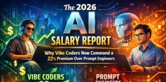 The 2026 AI Salary Report: Why Vibe Coders Now Command a 22% Premium Over Prompt Engineers The 2026 AI Salary Report