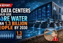 UN Report: AI Data Centers Could Use More Water Than 1.3 Billion People by 2030 UN Report