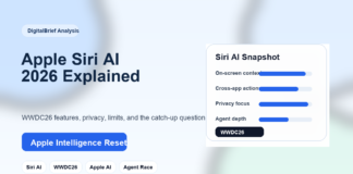 Apple Siri AI 2026 Explained: What WWDC26 Changed and Why It Matters Apple Siri AI 2026 Explained: What WWDC26 Changed and Why It Matters featured image