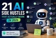 21 AI Side Hustles That Actually Work in 2026 AI Side Hustles